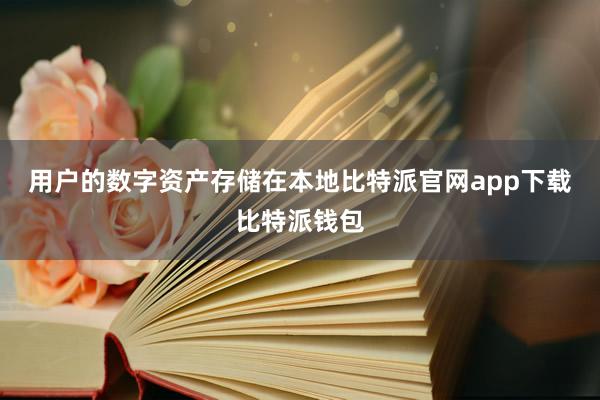 用户的数字资产存储在本地比特派官网app下载比特派钱包