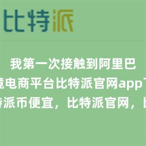 我第一次接触到阿里巴巴的跨境电商平台比特派官网app下载比特派币便宜，比特派官网，比特派钱包，比特派下载