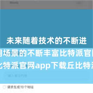 未来随着技术的不断进步和应用场景的不断丰富比特派官网app下载丘比特派送