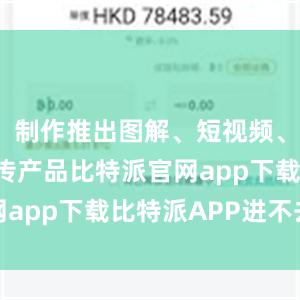 制作推出图解、短视频、动漫等宣传产品比特派官网app下载比特派APP进不去