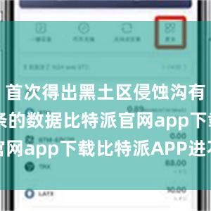 首次得出黑土区侵蚀沟有49.6万条的数据比特派官网app下载比特派APP进不去