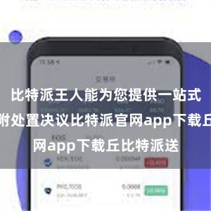 比特派王人能为您提供一站式的数据归附处置决议比特派官网app下载丘比特派送