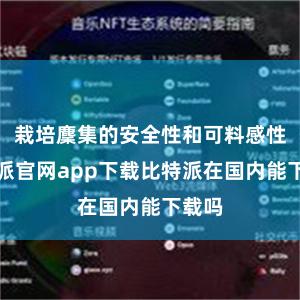 栽培麇集的安全性和可料感性比特派官网app下载比特派在国内能下载吗